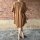 Kleid "Alva" cognac