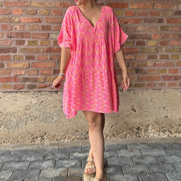 Musselinkleid oversize "Ibiza" One Size