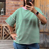 Sweat-T-Shirt Streifen "Juna"...