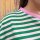 Sweat-T-Shirt Streifen "Juna" zartrosa/grün/pink