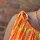 Musselin-Trägerkleid "Ibiza neongelb-neonorange " One Size