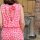 Jumpsuit "Leo weiß-neonpink-orange" One Size