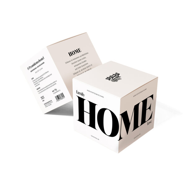 Box mit 15 Teebeuteln "Home" von TateeTaTa 30g