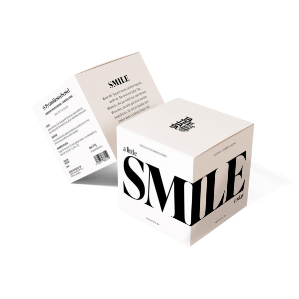 Box mit 15 Teebeuteln "Smile" von TateeTaTa 60g