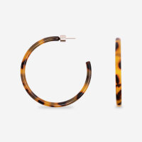 Ohrstecker "Hoop Dark Cheetah" von Sasstie