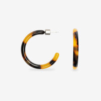 Ohrstecker "Loop Dark Cheetah" von Sasstie