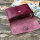 Leder-Portemonnaie S bordeaux