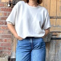Kurzarmshirt Elva "beige" One Size