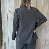 Zweireihiger Blazer "schwarz"