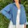 Jeansjacke mit Kellerfalte
