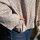 Boxy Blouson Dots beige One Size