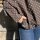 Boxy Blouson Dots braun One Size