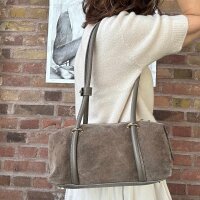 Baguette Bag "Mina" taupe