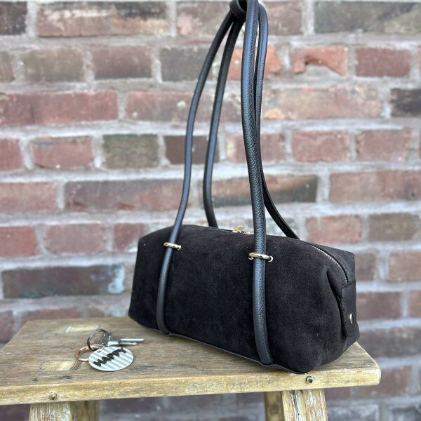 Baguette Bag "Mina" dunkelbraun