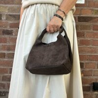 Mini Tote Bag Nola "dunkelbraun"