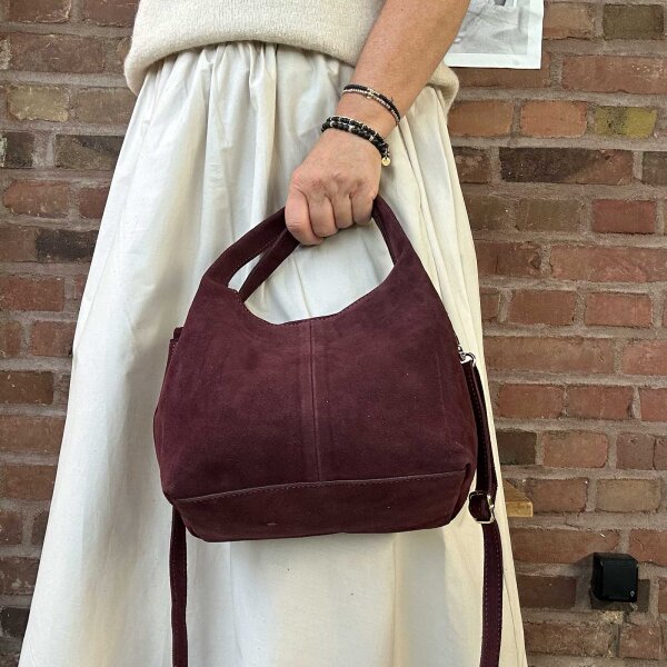 Mini Tote Bag Nola "bordeaux"