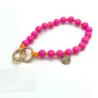 Handykette kurz Holz 3in1 Bag Charm &...