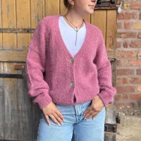 Alpaka Cardigan "Dusty Rose" von Sarah & Sally