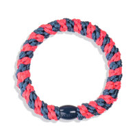 Kknekki Haargummi Indigo neonpink stripe