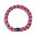 Kknekki Haargummi Indigo neonpink stripe