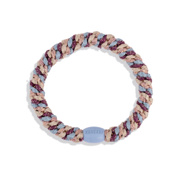 Kknekki Haargummi Mix Light blue grape glitter