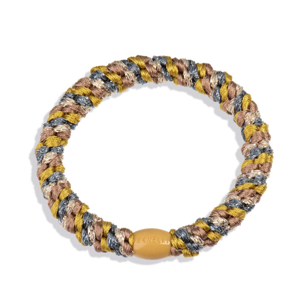 Kknekki Haargummi Mix Green gold-Nougat glitter