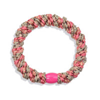 Kknekki Haargummi Mix Rasberry Taupe glitter