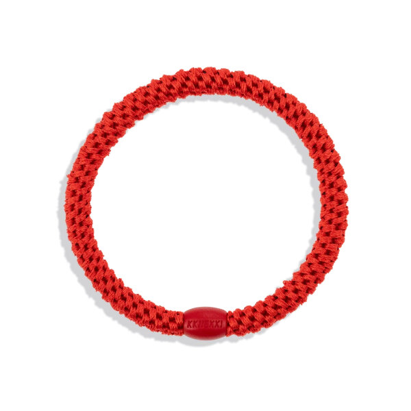 Kknekki Haargummi slim Clear Red