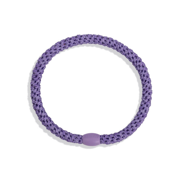 Kknekki Haargummi slim lillac glitter