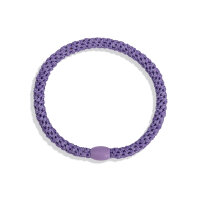 Kknekki Haargummi slim lillac glitter