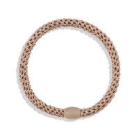 Kknekki Haargummi slim taupe glitter