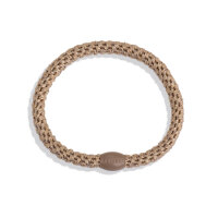 Kknekki Haargummi slim beige glitter