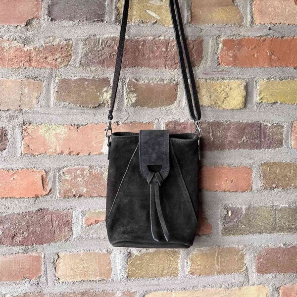 Handytasche "Nia" Velours braun