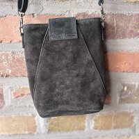 Handytasche "Nia" Velours braun