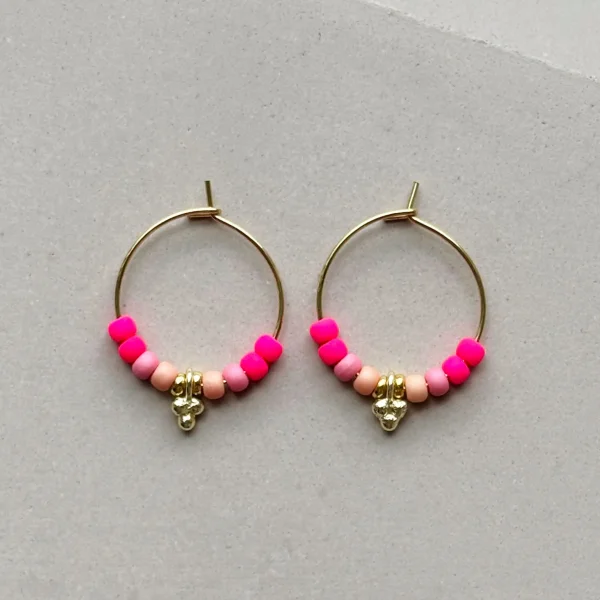 Ohrringe "Pink" von Super Gem