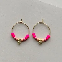 Ohrringe "Pink" von Super Gem