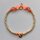 Armband Golden Sorbet "Flamingo" von Super Gem