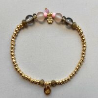 Armband Golden Sorbet "Grey" von Super Gem