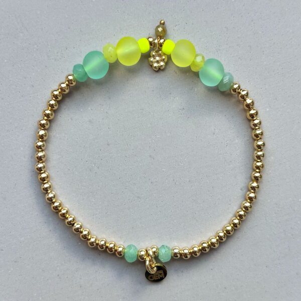 Armband Golden Sorbet "Yellow" von Super Gem