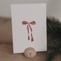 Postkarte "Bow" von Eulenschnitt