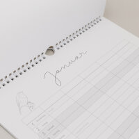 Familienkalender 2027 von Eulenschnitt