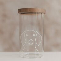 Vorratsglas "Hund" 19cm von Eulenschnitt