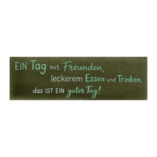 Bunte Fliese "Ein Tag mit Freunden" von Yett