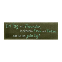 Bunte Fliese "Ein Tag mit Freunden" von Yett
