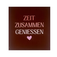 Bunte Fliese "Zeit zusammen genießen" von...