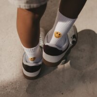 Socken Kids "weiß Smiley" von...