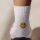 Socken Kids "weiß Smiley" von Eulenschnitt 27-30
