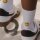 Socken Kids "weiß Smiley" von Eulenschnitt 27-30