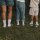 Socken Kids "Allover Herzen rot" von Eulenschnitt 23-26