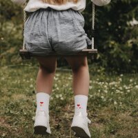 Socken Kids "Be happy" von Eulenschnitt 23-26